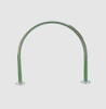 Industrial Stand Up U Shape Single Hoop Bike Stand Stål