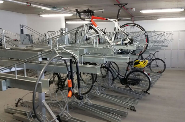 Garage cykel parkering